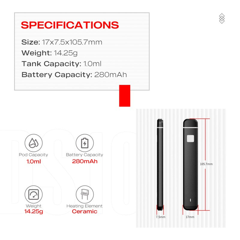 DS10 dimensions